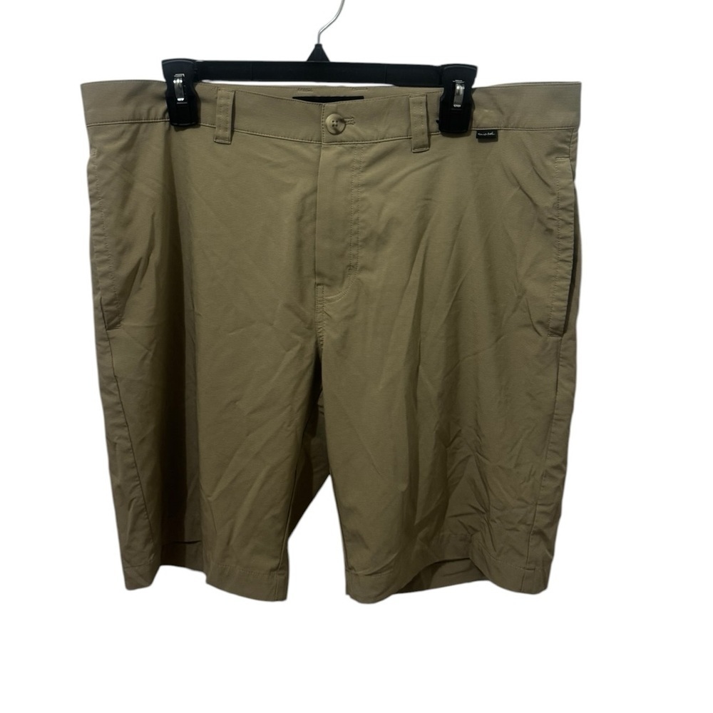 Travis Mathew Men's Khaki Performance Shorts Size 36